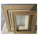 2-Antique Gold Gilt Frames