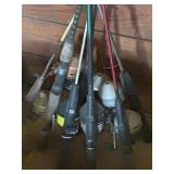 Fishing poles lot