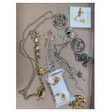 Crosses and Telephone Tennis Bracelet