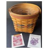 Longaberger Maple Leaf Basket 96 Shades of Autumn