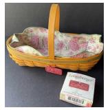 Longaberger 2001 Peony Basket