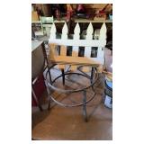 Iron kettle holder and fence