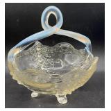 Jefferson glass old man winter opalescence handle