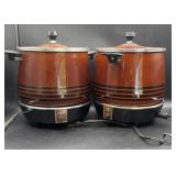 2- WEST BEND LAZY DAY SLOW COOKERS