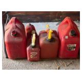 5 gas tanks