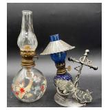 2-Small Oil Lamps