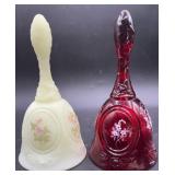 2-FENTON BELLS -one signed S.Meumer