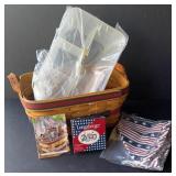 2000 Longaberger  All-American Sparkler Basket