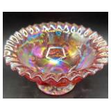 Carnival Glass moon and stars