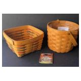 Longaberger Large Berry and medium Fruit Baskets
