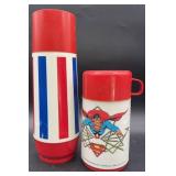 Superman Thermos and Misc.Thermos