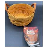 Longaberger Baskets Saffron Booking Basket