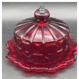 West Moreland rub red butter dish