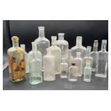 Lot of old bottles