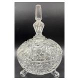 Lead Crystal Candy Dish