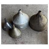 Galvanized Funnels