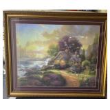 Large Thomas Kincaid Print