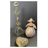 2 Musical Boxes and Jewelry Stand