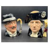 2-Royal Doulton Toby Mugs-large