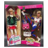Holiday season Barbie Olympic gymnastic Barbie
