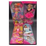 4-Barbies -stepping out -hot skatein-Valentine
