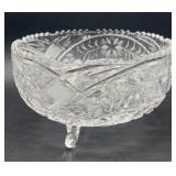 Imperlux Cut Glass Bowl