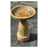 Ceramic Bird Bath