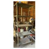 Metal 5 shelf Parts Unit