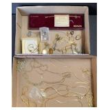 Costume Jewelry-Gold Filled- Gold Colore Necklaces
