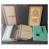 Lot of old Ledger Books