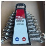 Hyper test 18 piece combination wrench set