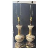 Set the mid-century modern lamps
