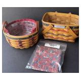 2- Proudly Longaberger Baskets -2002 BEE Basket
