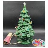 VTG Small Ceramic Christmas Tree