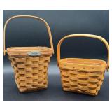 Two Longaberger Baskets 2006 and 1997