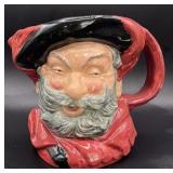 Large Royal Dalton, Toby mug fallstaff 1949