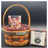 Longaberger 1997 inaugural basket with Tie-On