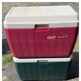 2 COLEMAN COOLERS