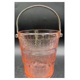 Cambridge Pink Dep. Wooden Barrel glass ice kegg