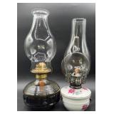 2- oil lamps