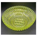 EAPG CENTRAL GLASS CO.VASELINE GLASS BOWL