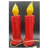 2-VTG BLOW-MOLD  Candlesticks