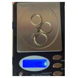 Unmarked GOLD RINGs 4.00 Grams