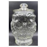 Large owl cookie jar