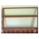 Wooden Plate Hanger