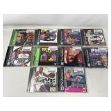 Lot of 10 PS1 Games