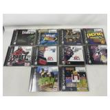 Lot of 10 PS1 Games