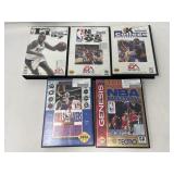 Lot of 5 Sega Genesis Games