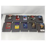 Lot of 10 NES Games