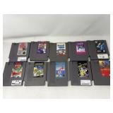 Lot of 10 NES Games